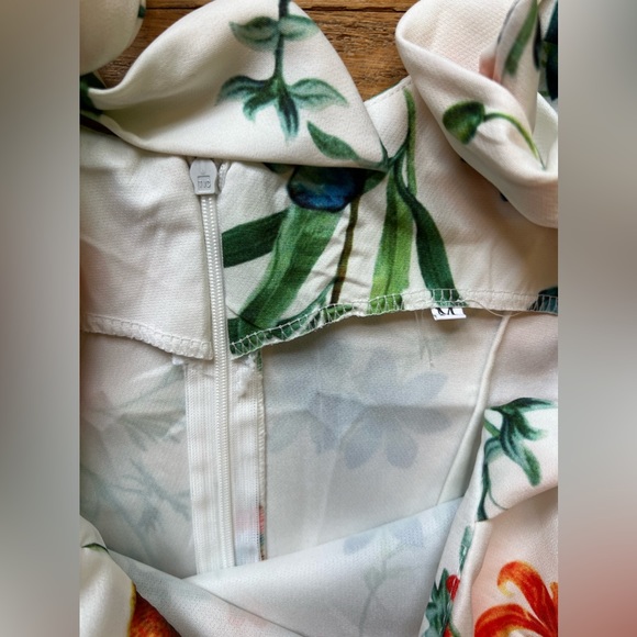 Floral Mommy & Me Dresses Chiffon Sleeveless Matching 3 Dresses - Picture 7 of 14